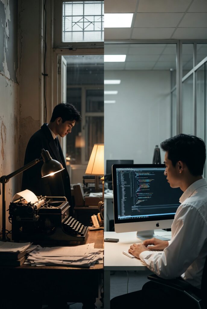 Life before AI and after AI-Integrated Taskboard